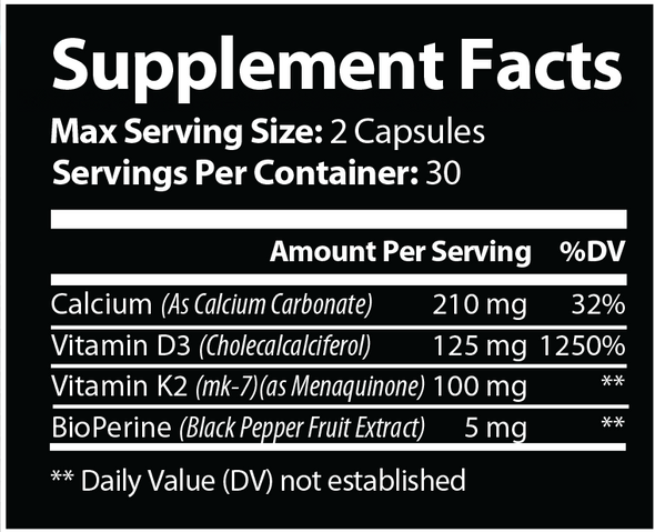 10,000 IU Vitamin D3 w/ Vitamin K2