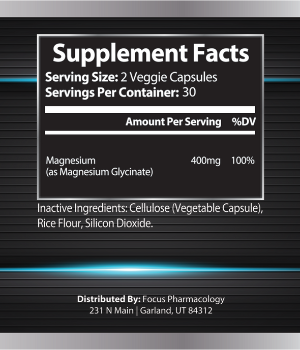 Magnesium Glycinate 400 MG